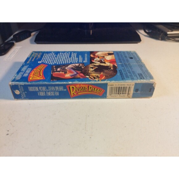 Vintage WHO FRAMED ROGER RABBIT VHS - Spielberg HOSKINS Christopher Lloyd - Picture 6 of 7